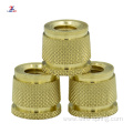 M2 M6 M10 brass knurled threaded insert nuts